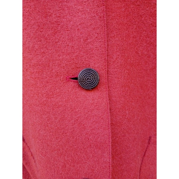 Beyond Threads Women's Brick Color Alpaca Wool‎ Jacket Colorful Liner Peru L - Picture 5 of 11